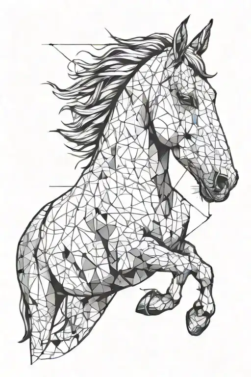 Horse Hands Pointing