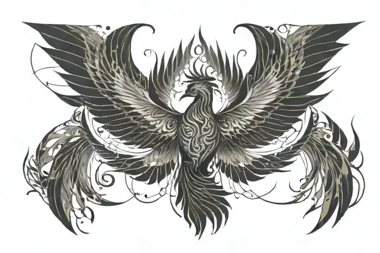 Pheonix Bird Fractal