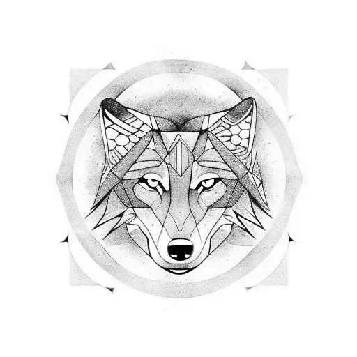 Wolf Mixed Into Yin Yang