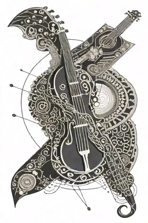 Indian Musical Instrument Cables Leading