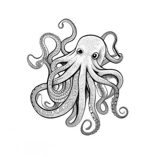 Octopus With Seaweed