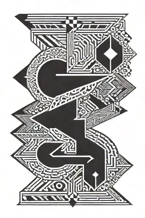 Arrow With An Embedded Semicolon Minimallistic