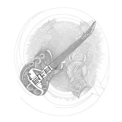 Mythologic Guitar For Arm