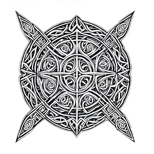 Celtic Shoulder Armor