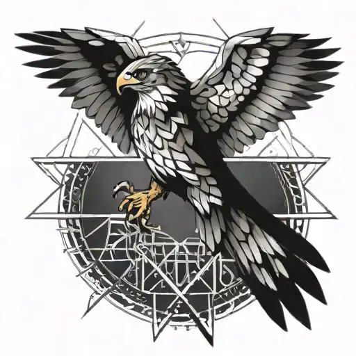 Hawk Flyings Top View