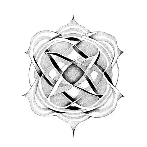 Infinite Symbol Made Of 0S