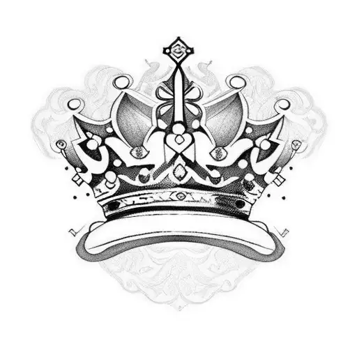 Quuen Crown With Moms Birthday