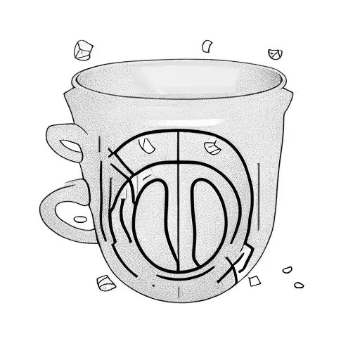 A Basketball Player Dribbling A Cup Of Coffee