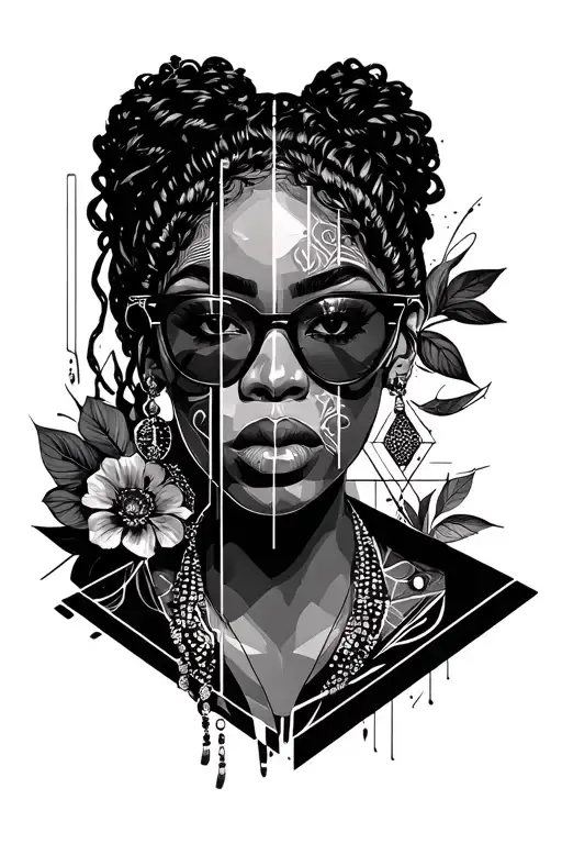 Gangsta Women Face Bong