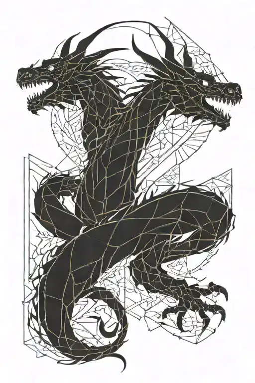 Dragon Wrapped Together