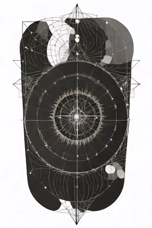 Fibonacci Sequence With Compass Design
