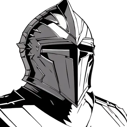 Knight Helmet Holy