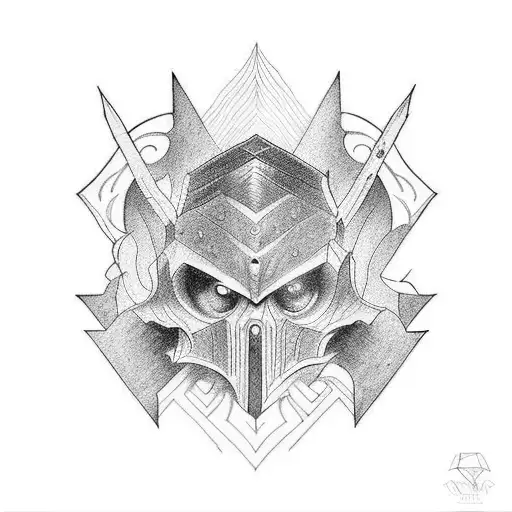 Tattoo Combining Elements From Lord Of The Rings And Malazan Book Of The Fallen