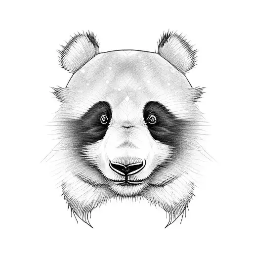 Panda High On Weed