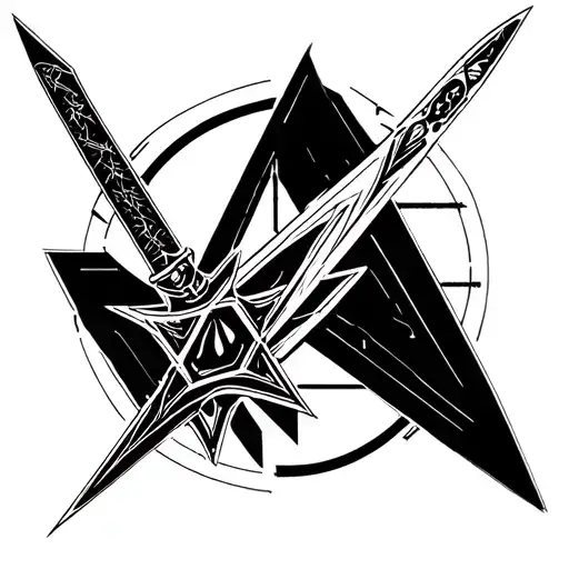 Cyber Geomtric Sword