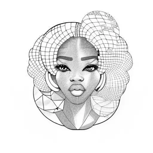 Black Woman Afro Hair