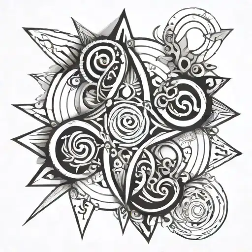 Tatoos With 8 And Infinity Symbol