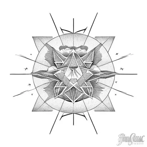 Beach Sunset In Triangle