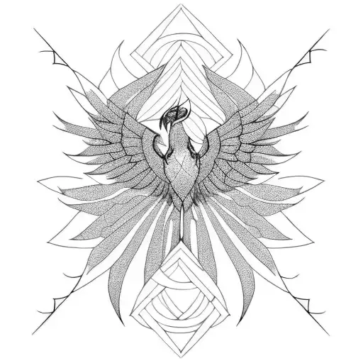 Phoenix Wrapped In Thorns