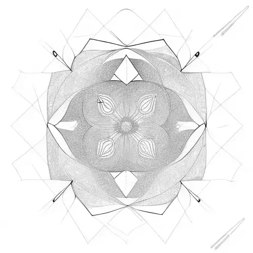 Abstract Shape With The Date 11-8-2010 On Top And Row 17 On Bottom