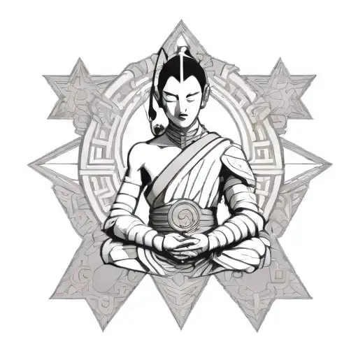 Yue From Avatar Last Air Bender W Moon