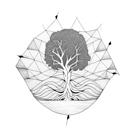 Tree With A Old Mans Beard