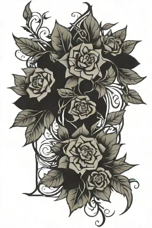 Flower Vine Wrapping