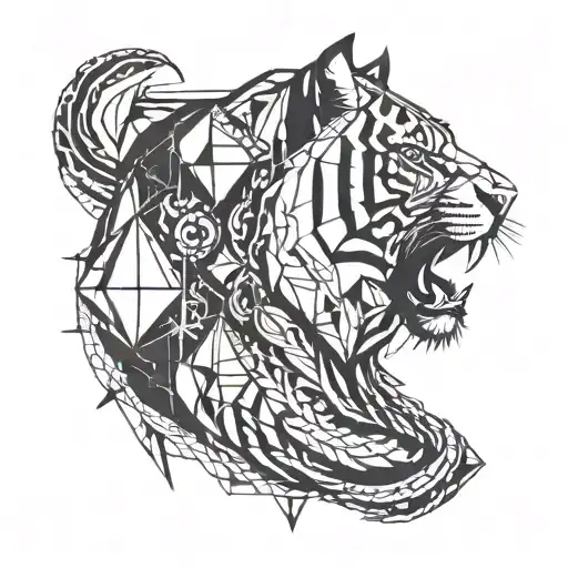 Tiger Or Aries Zodiac Sig Parvis Magna Phrase Idea