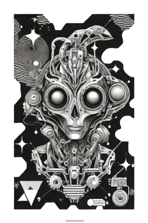 Audio Psychedelic Alien Sound Engineer