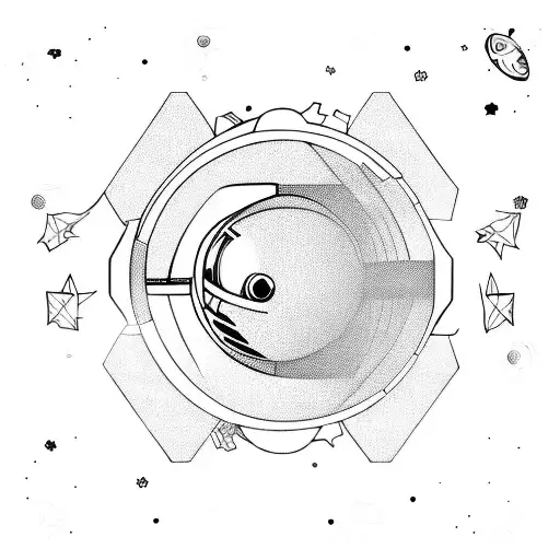 Spaceman And Card Deck