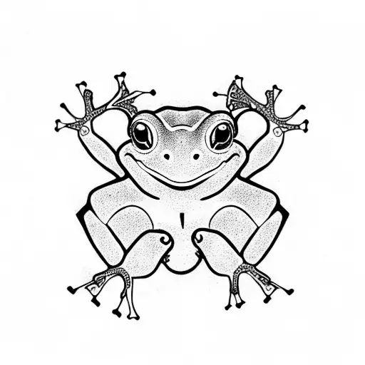 Frog Symbolising The Seven Deadly Sins