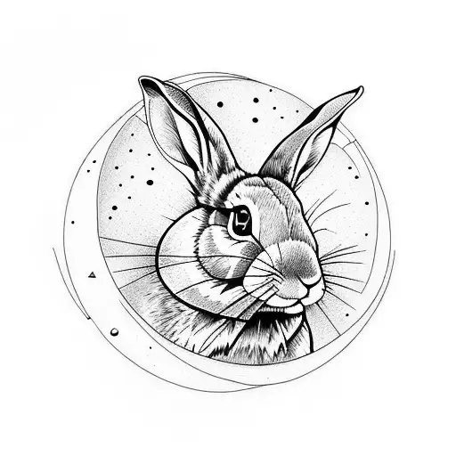 Men's Rabbit Moon