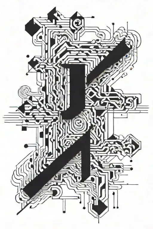 Letters Floating In Water