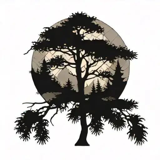 Pine Tree Intertwined