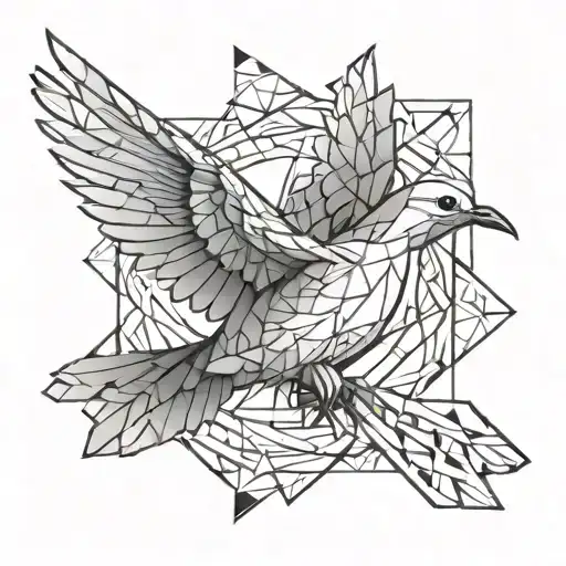 Dove Flying Bird