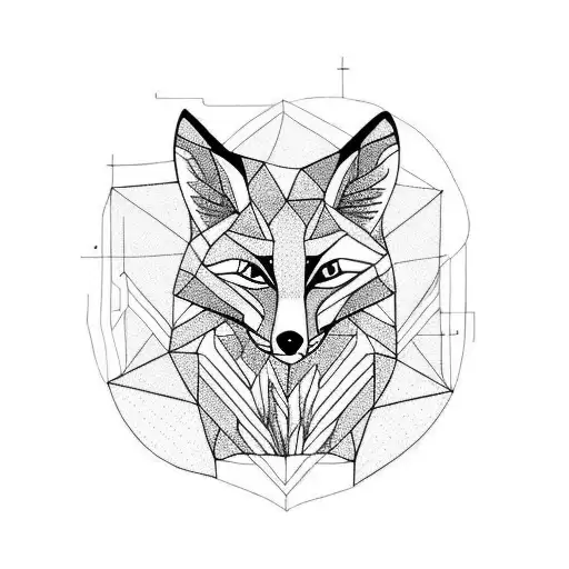 A Majestic Fox Exploring A Winding Path Through A Forest