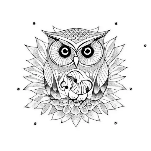 Owl With Calli Lilly