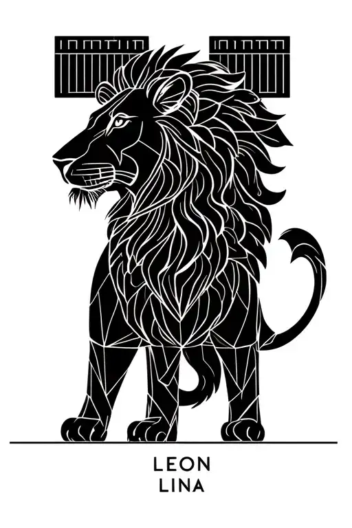 Lion And Princess Name Leon And Name Lina