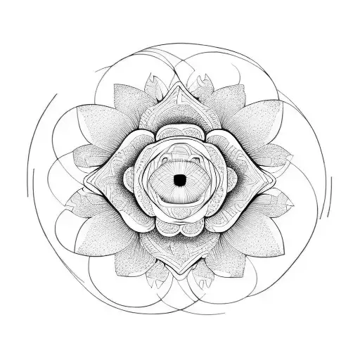 Geometric Flowers Music
