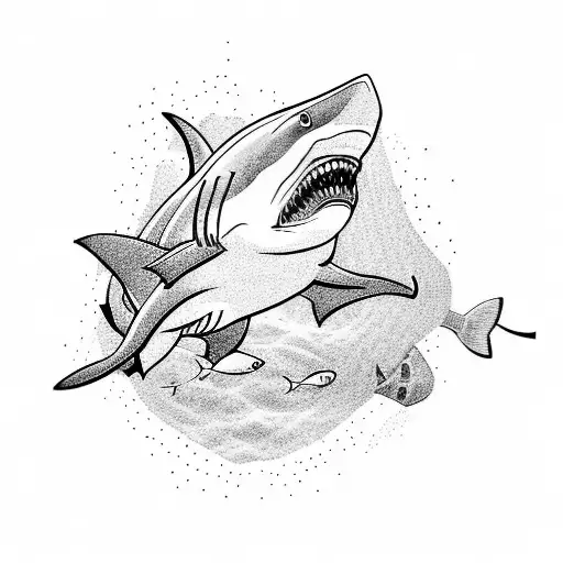 Shark And Bahamas Themed