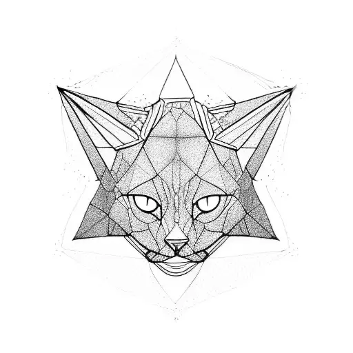 64 Tetrahedron Cat