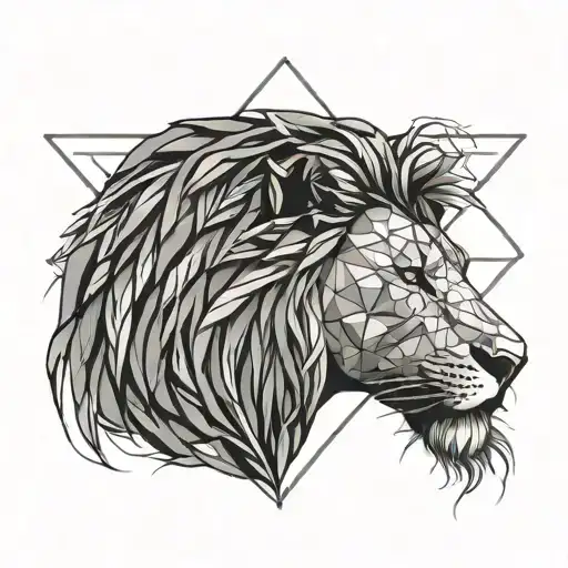 Lion And Jesus Christ