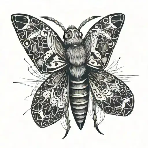 Moth With Longer Ears