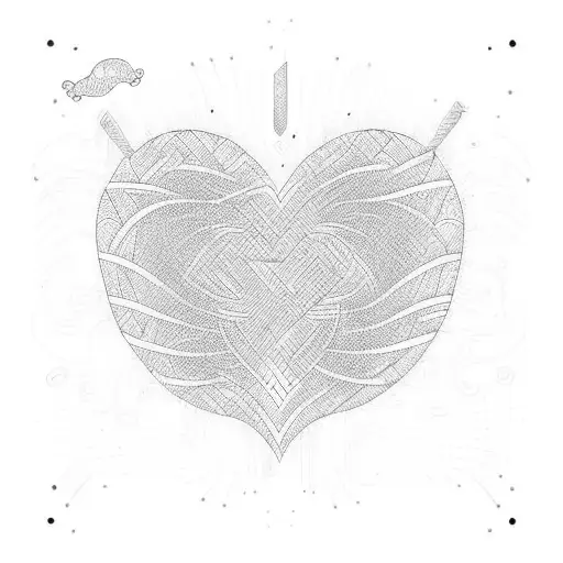 Heartbeat Line With Tally Marks