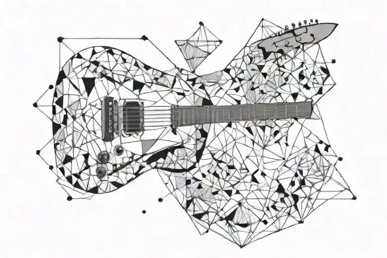 Guitar Geo Patern