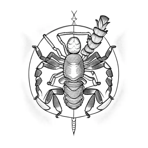 Scorpion And Pineapple