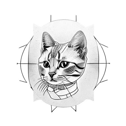 A Cat Ina Human Body