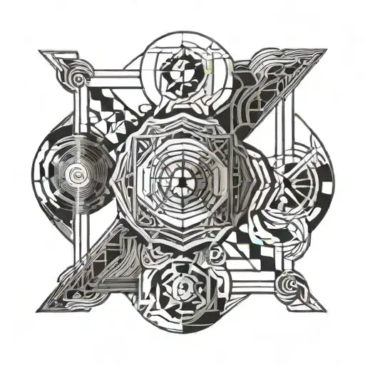 Black And White Icon Representing Brotherhood