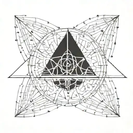 Delta Symbol Combined With Infinity Symbol