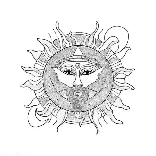 Sun With Mesopotamia